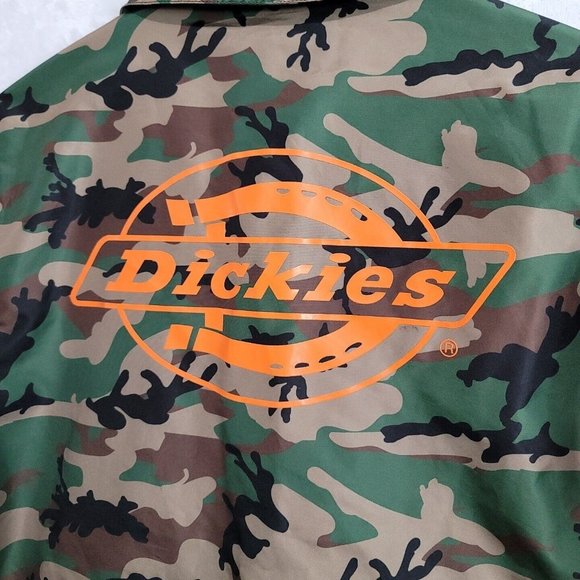DICKIES Girl Camo Jacket Women's Size Large Camouflage Windbreaker NWOT - Picture 6 of 13